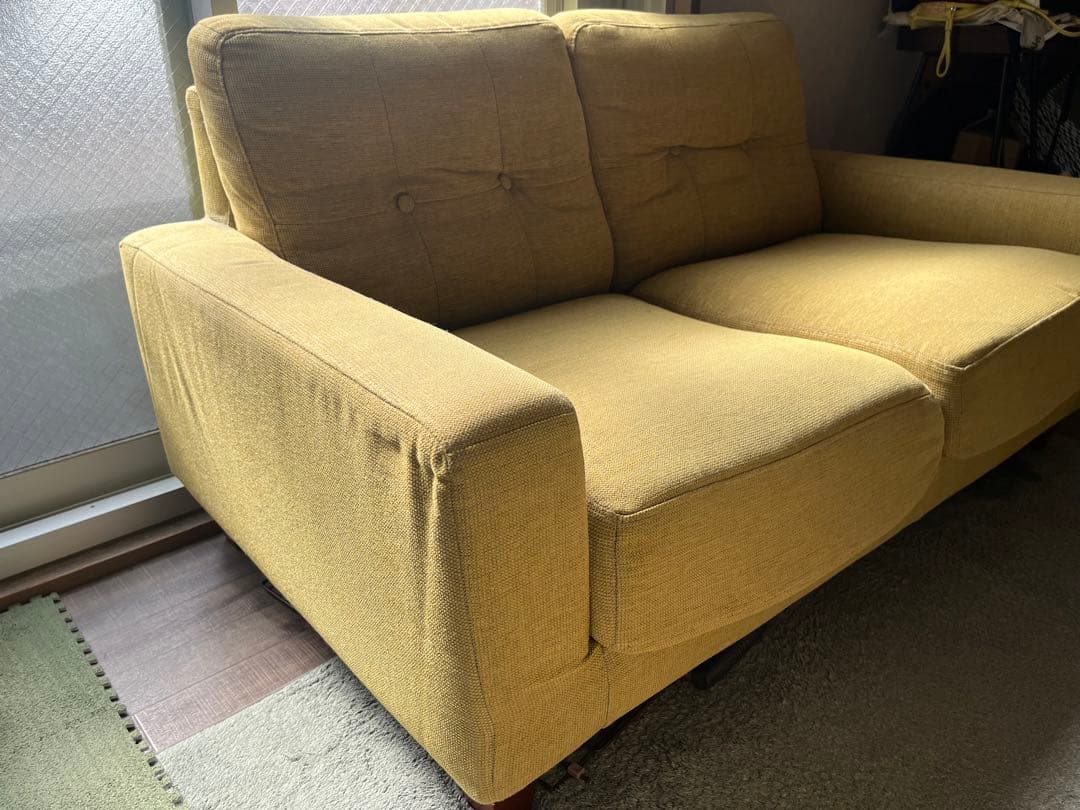 ソファ　ゆったり2人がけ　値下げ交渉可