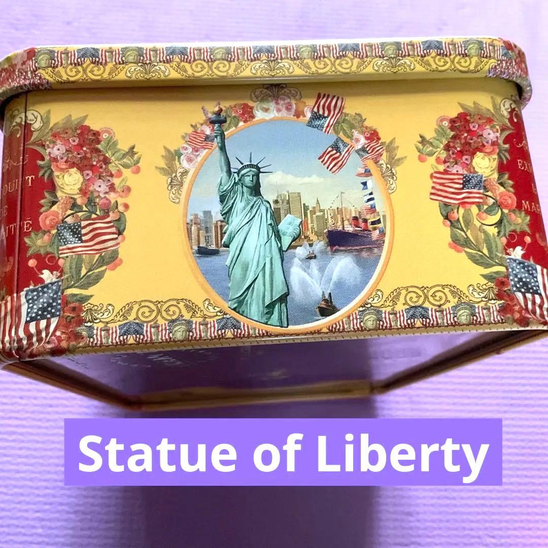 ラ・キュール・グルマンドの缶　ニューヨーク店　空き缶