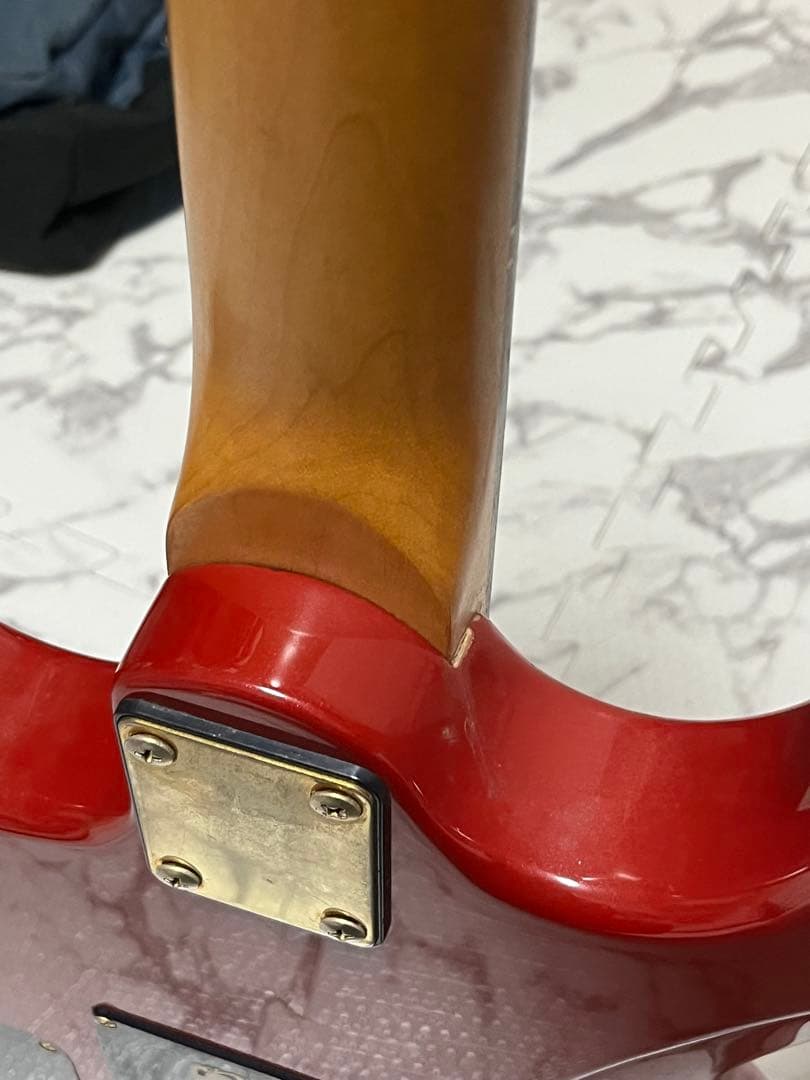 Aria Pro II レッドエレキギター