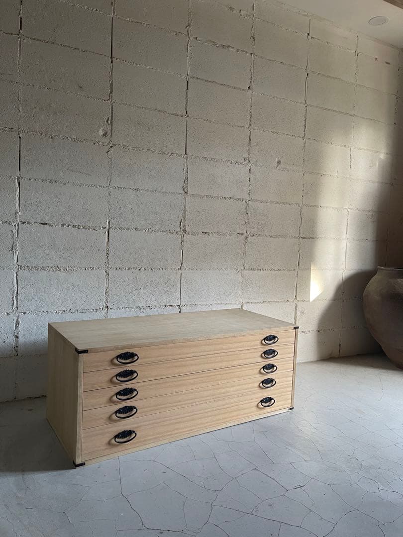 桐タンス　桐引出しタンス　5段　桐 チェスト