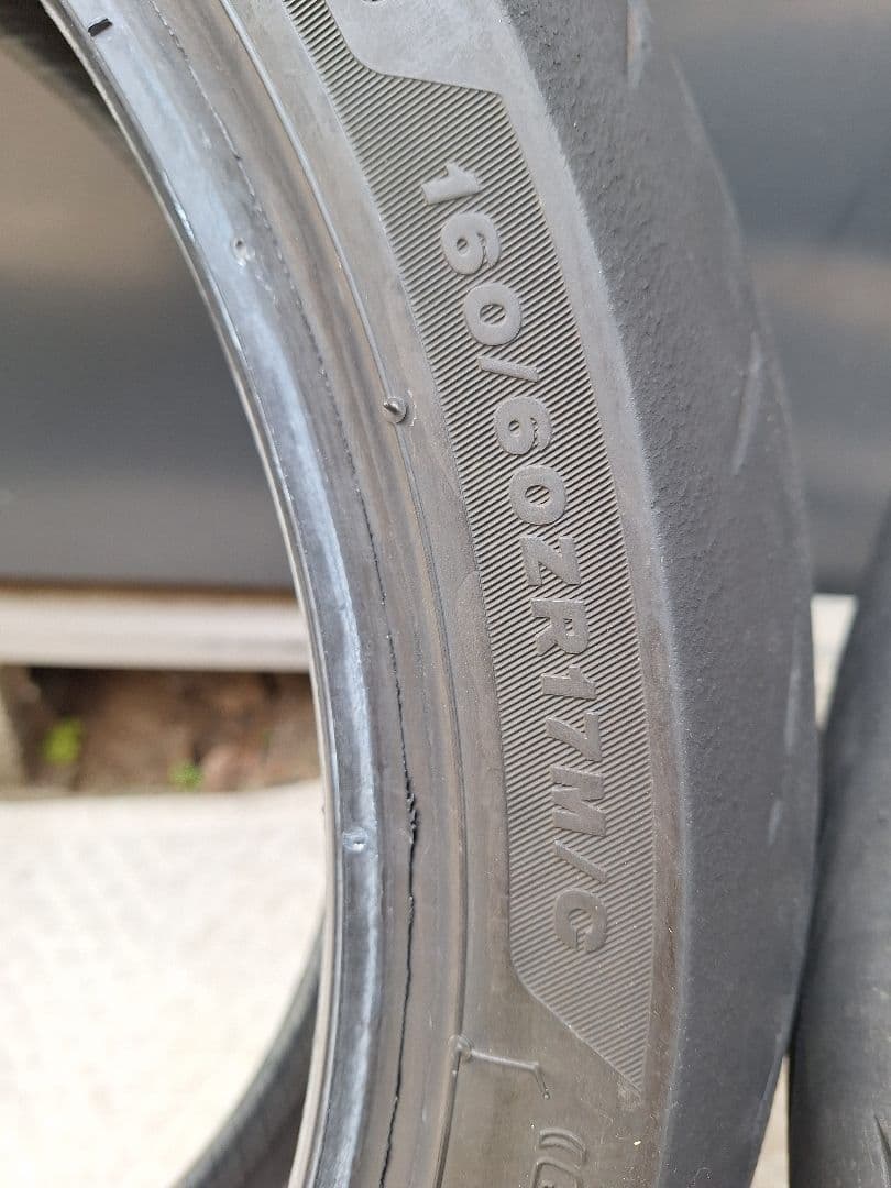 ブリジストン•バトラックスS23前後セット120/70/17☆160/60/17