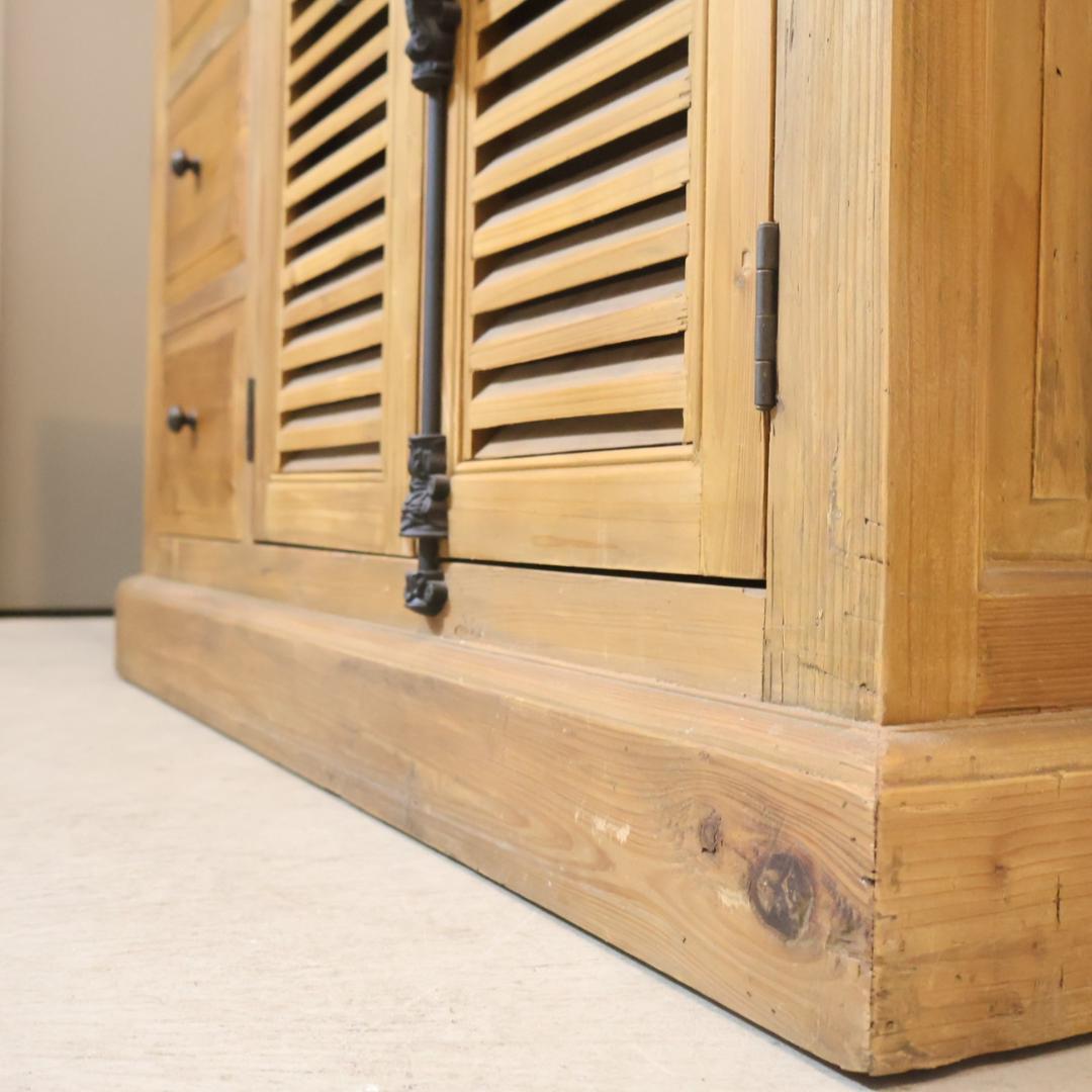 クラッシュゲート 古木材 LUCE サイドボード キャビネット インダストリー