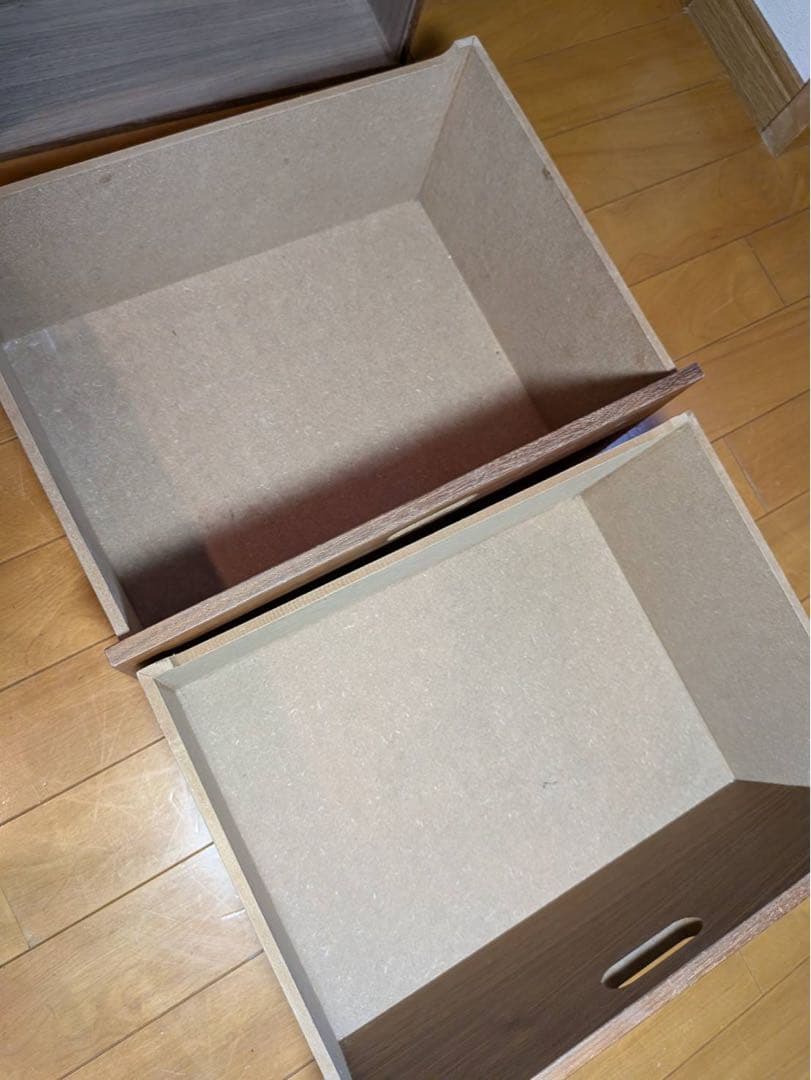 ■送料込■無印良品 スタッキングシェルフ インサート 引出 収納 箱Box