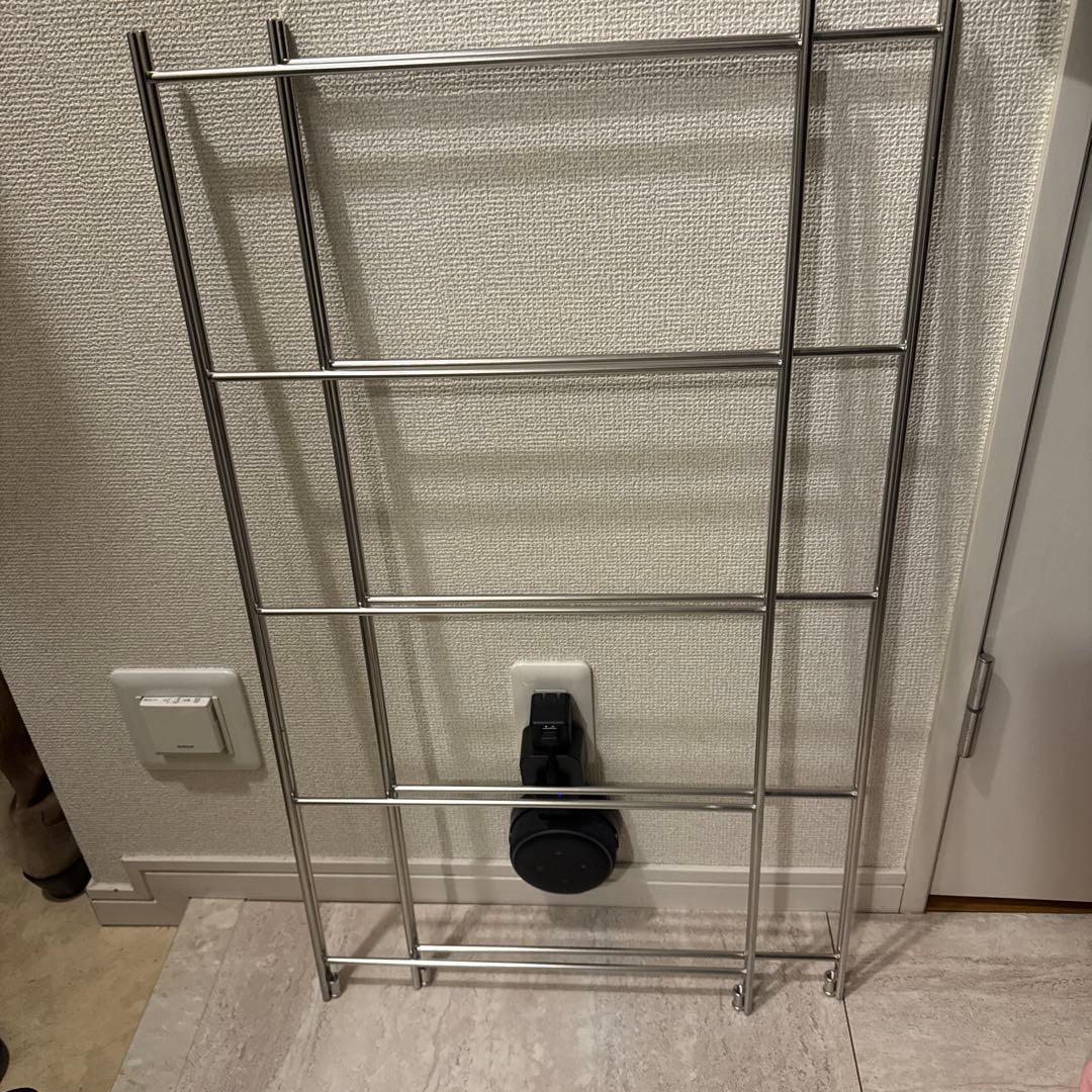 無印　ステンレスユニットシェルフ　小2本