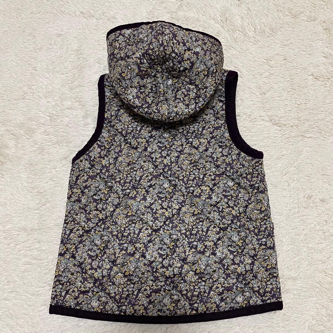 ♡美品♡ LAVENHAM ラベンハム ベスト フード リバーシブル リバティ