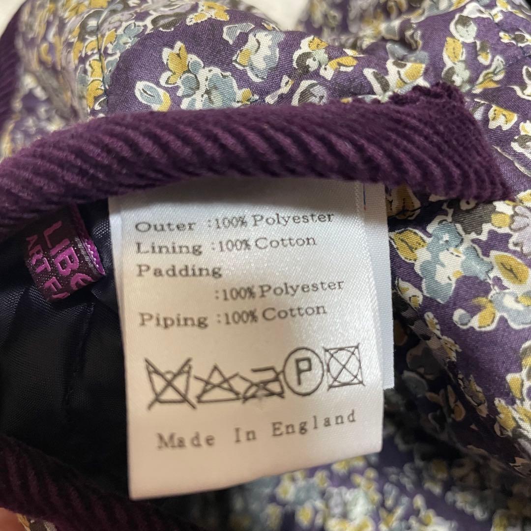 ♡美品♡ LAVENHAM ラベンハム ベスト フード リバーシブル リバティ