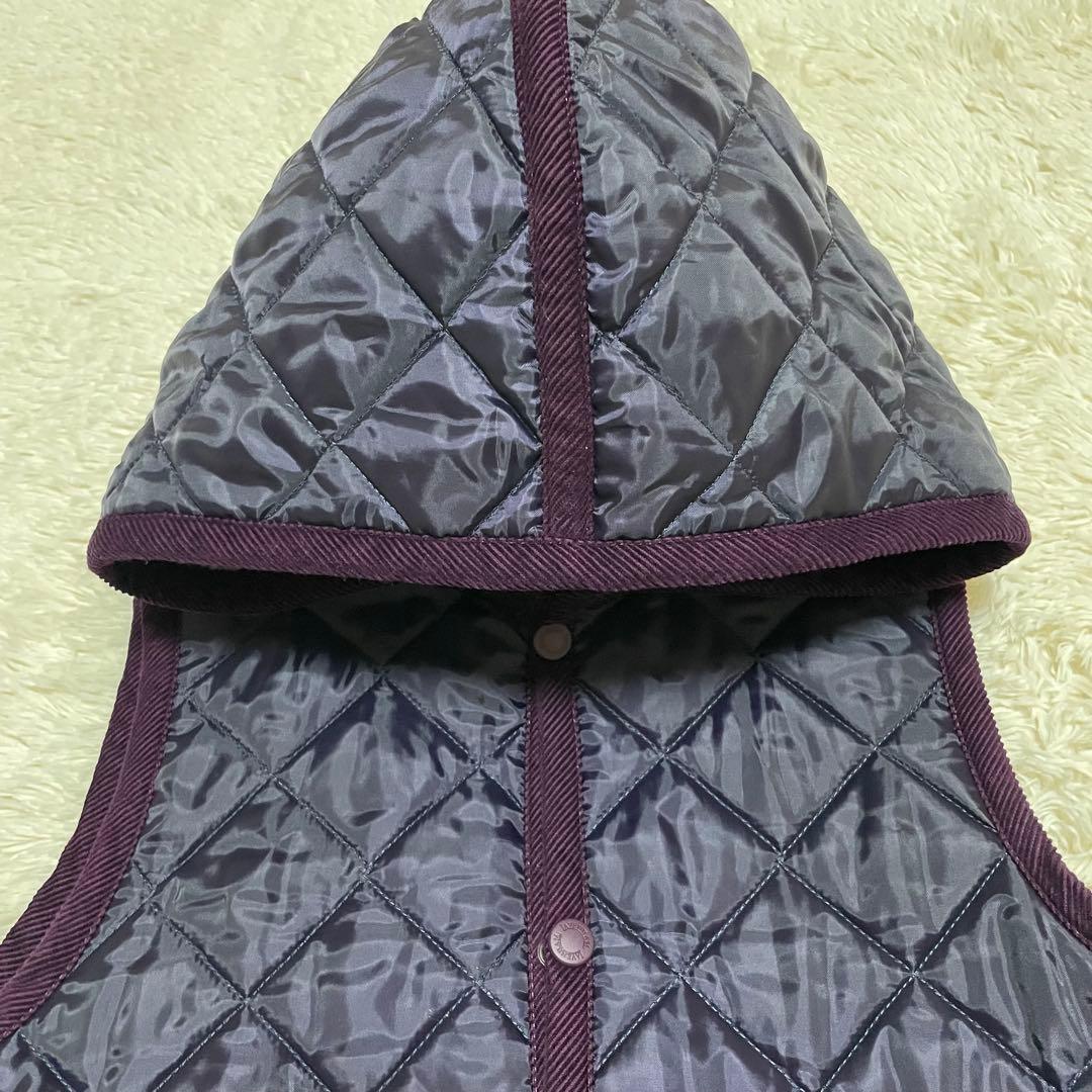 ♡美品♡ LAVENHAM ラベンハム ベスト フード リバーシブル リバティ