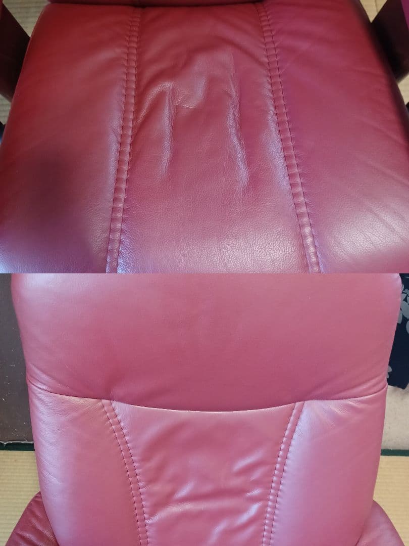 エコーネス ストレスレスチェア  本革リクライニングソファ