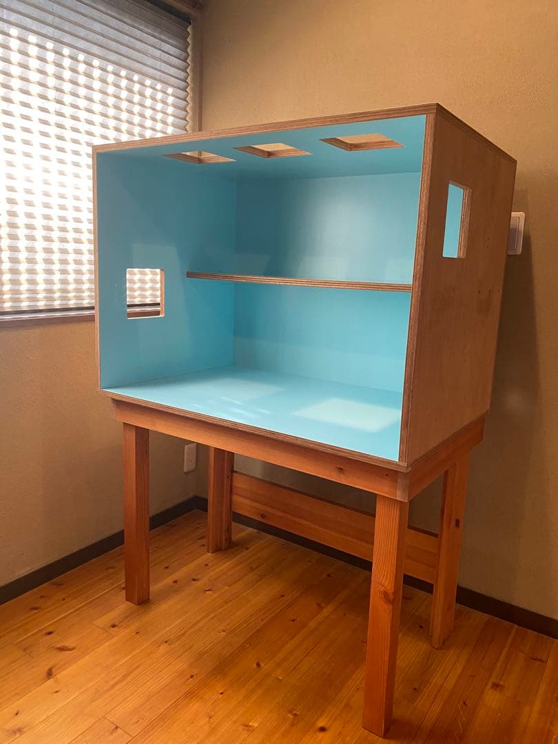 アクタス風　 オーダーメイド学習机 木製 美品（Ｗ97×D62×H138cm）