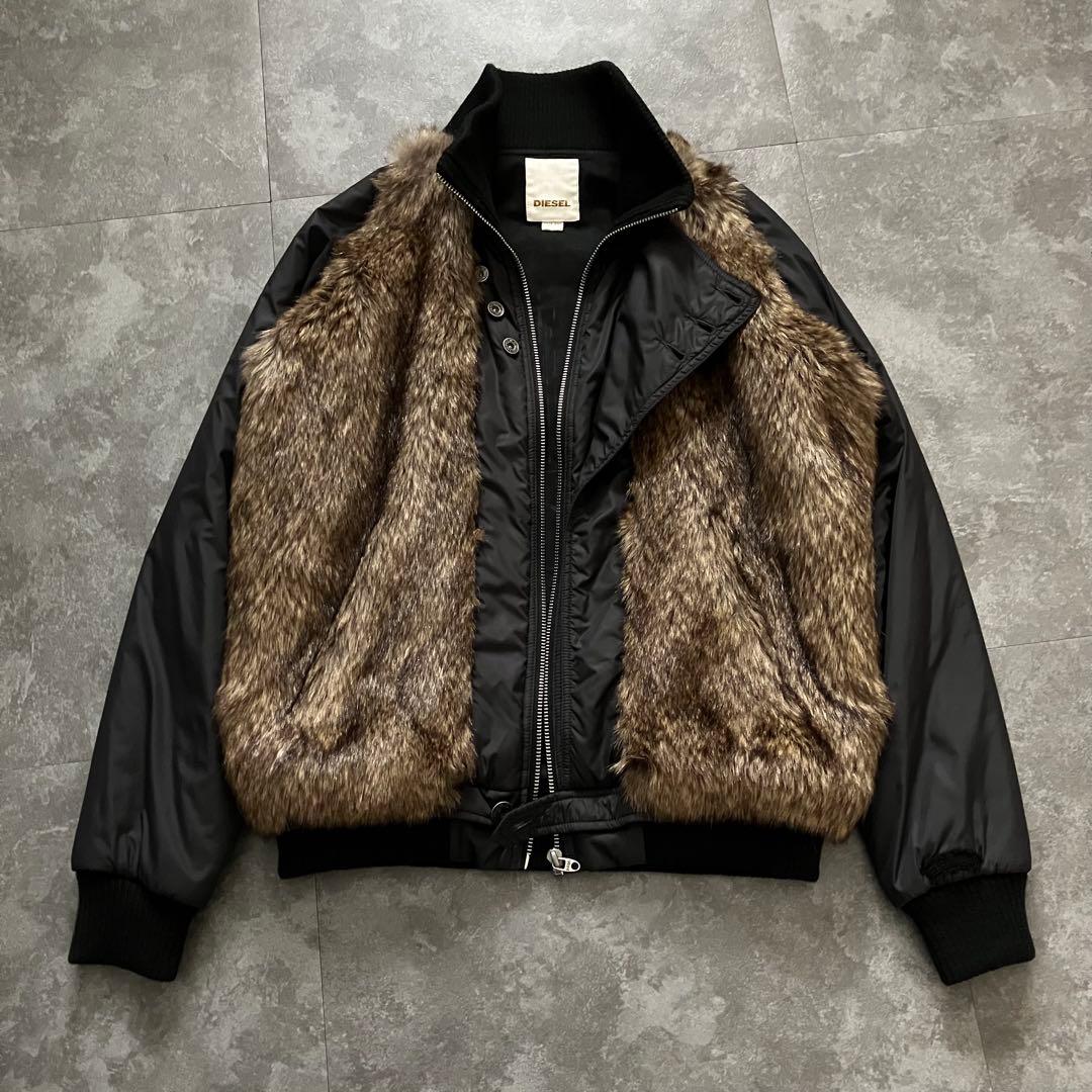 00s diesel gimmick bomber jacket Y2K 短丈