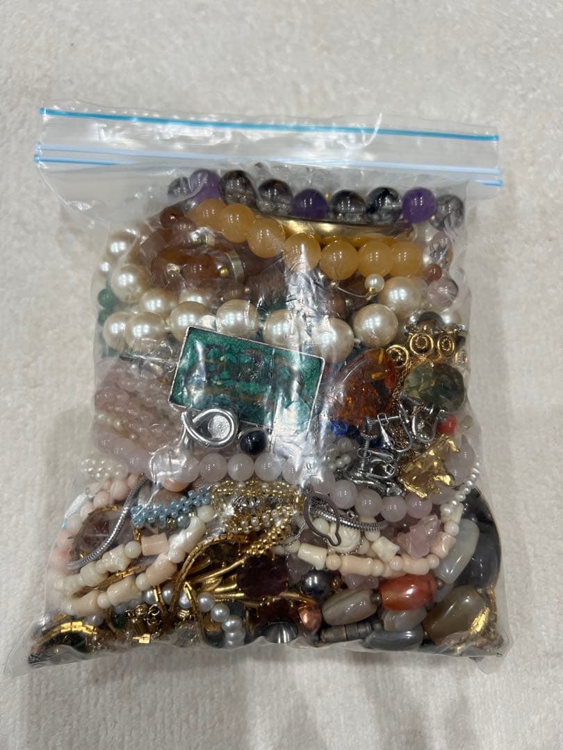 イミテーションアクセサリー まとめ売り 約1.6kg