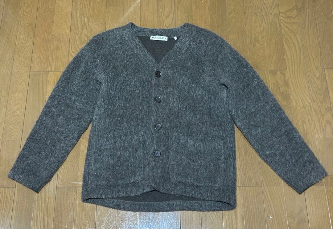 OUR LEGACY モヘアカーディガン