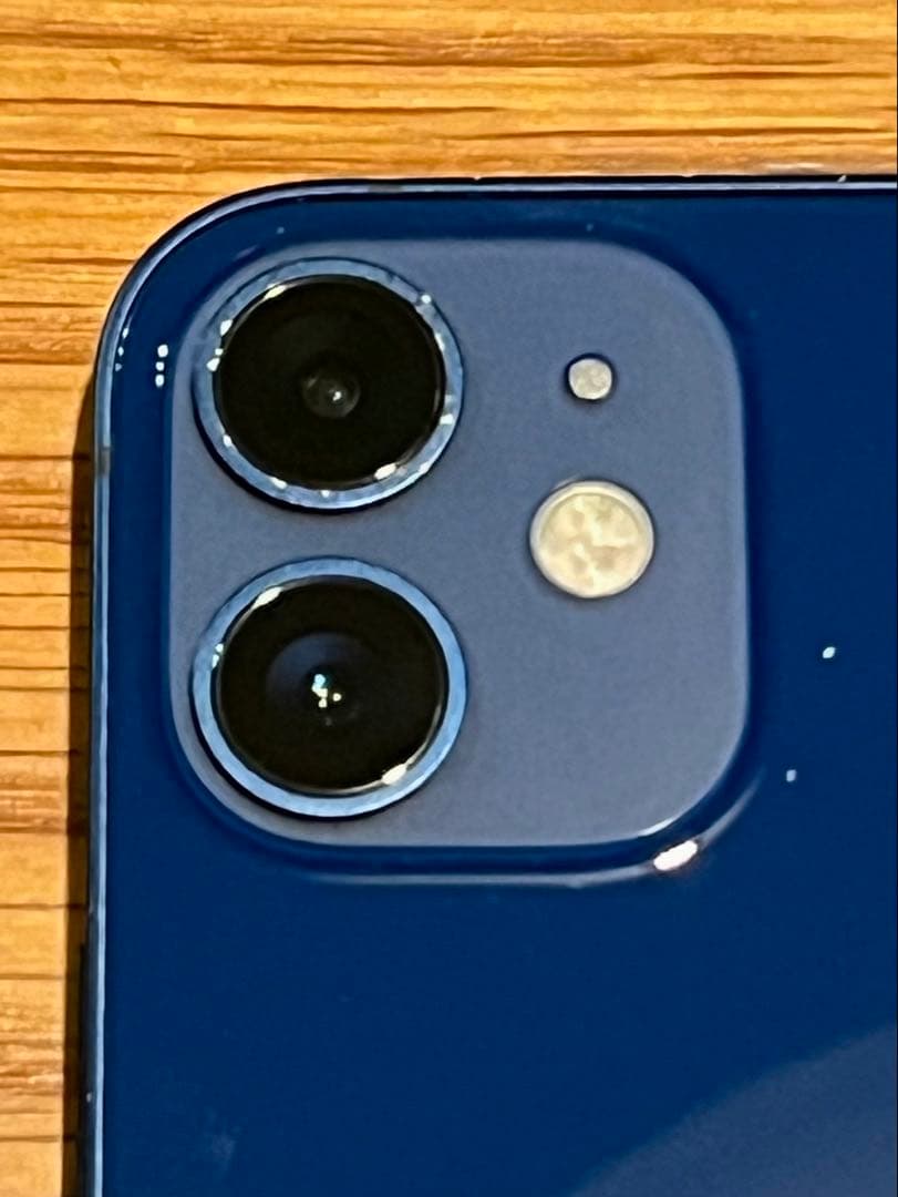 ★アイフォン iPhone 12 mini ブルー 64GB★ケース付き