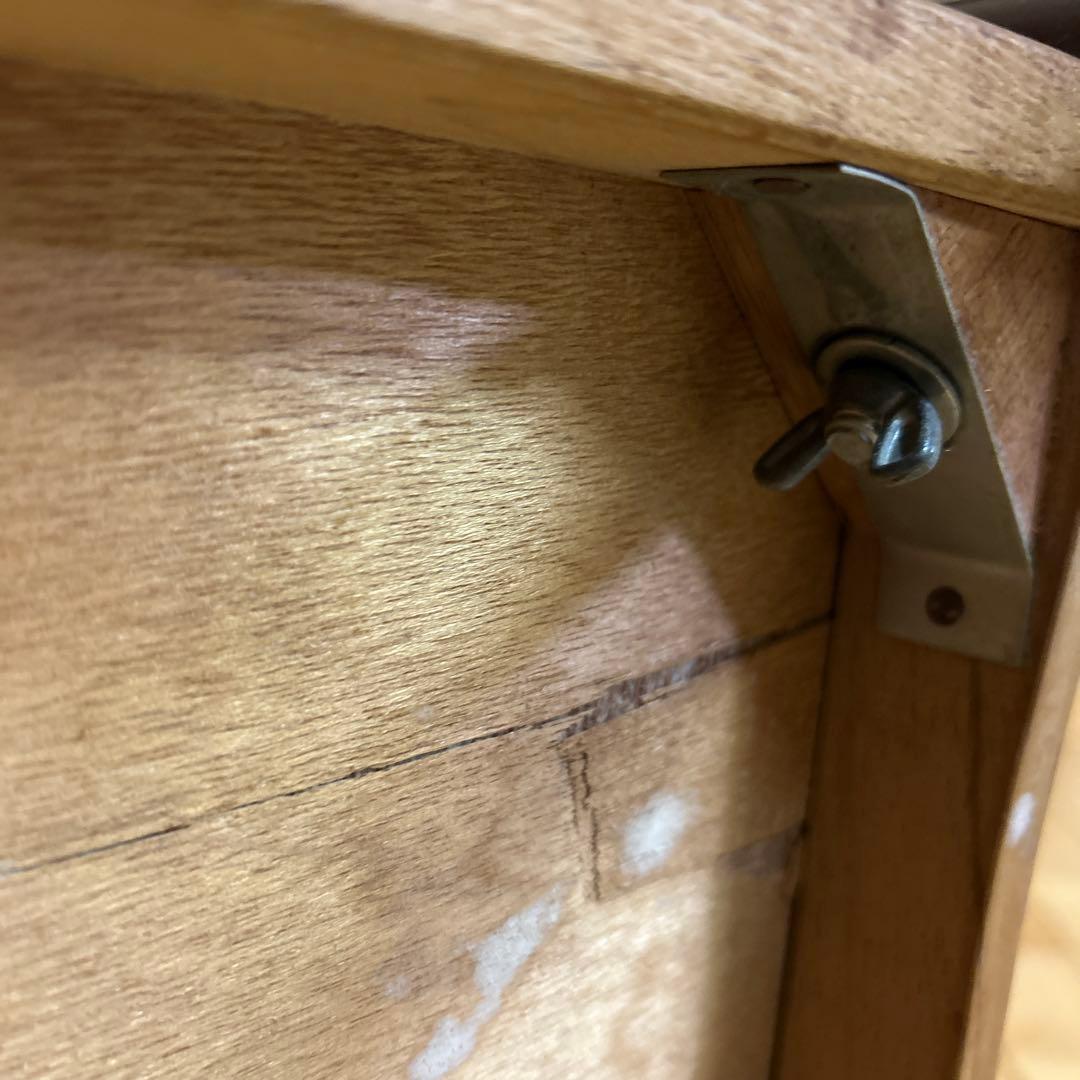 はづ！！　昭和レトロ！ヴィンテージ！マツダ　松田産業　木製キッチンワゴン