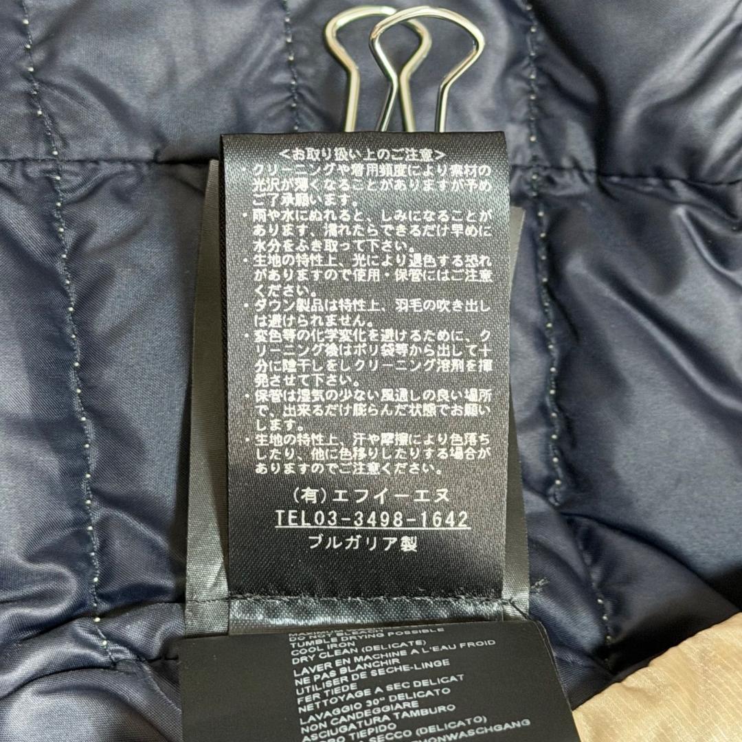 16420✨デュベティカ 42 L ダウンベスト Dロゴ フード ホワイト