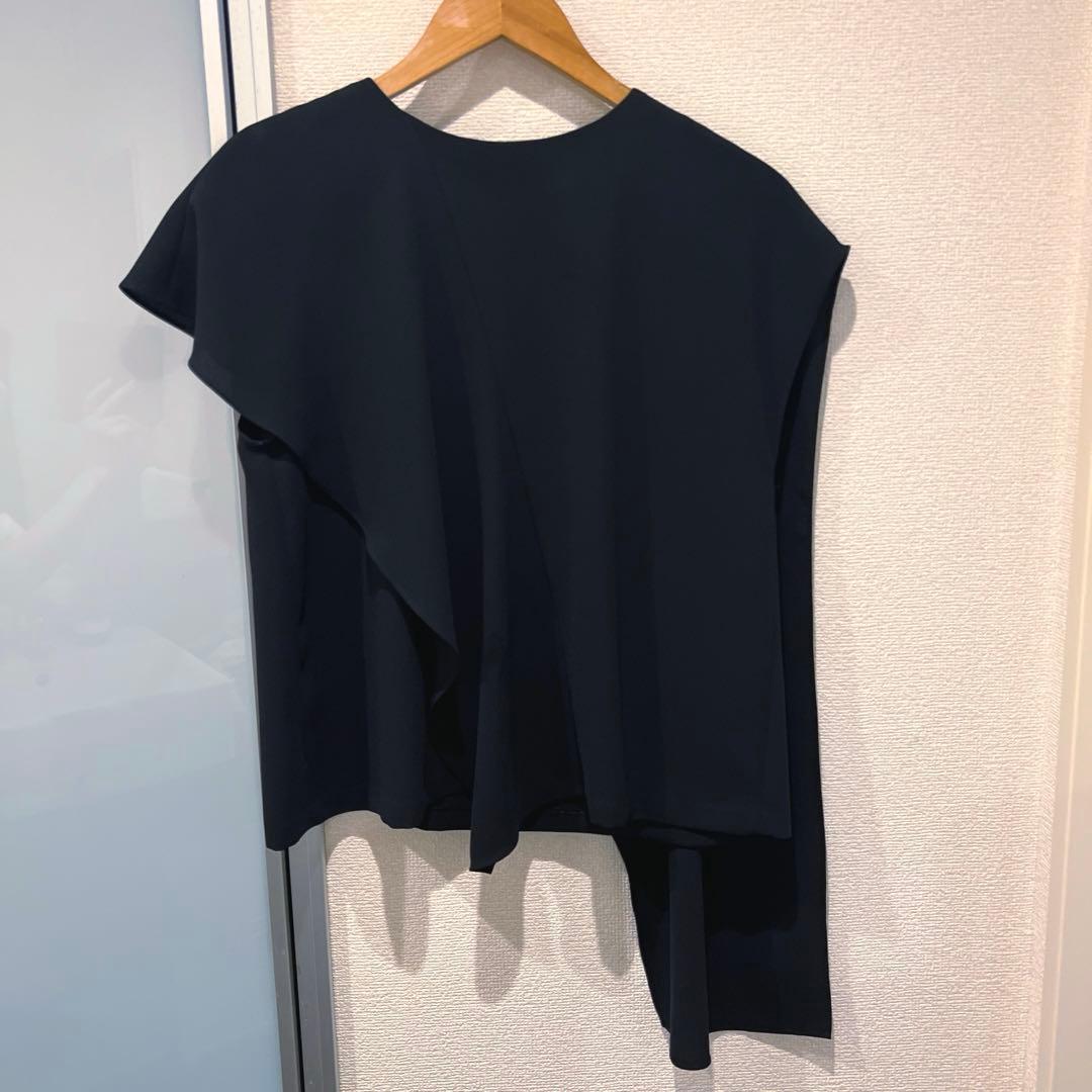 アドーア　美品　アシンメトリー　ジョーゼット　ブラウス　エンフォルド　サカイ