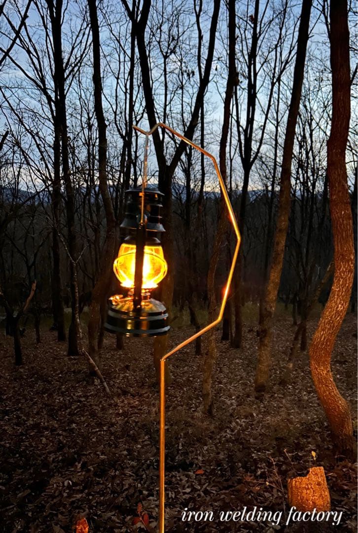 真鍮ランタンスタンド「HIMAWARI」