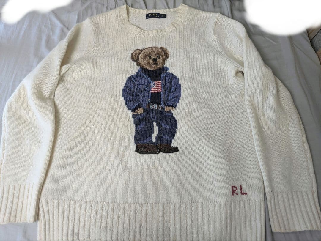 ポロラルフローレン ポロベア ニット レディース Mサイズ