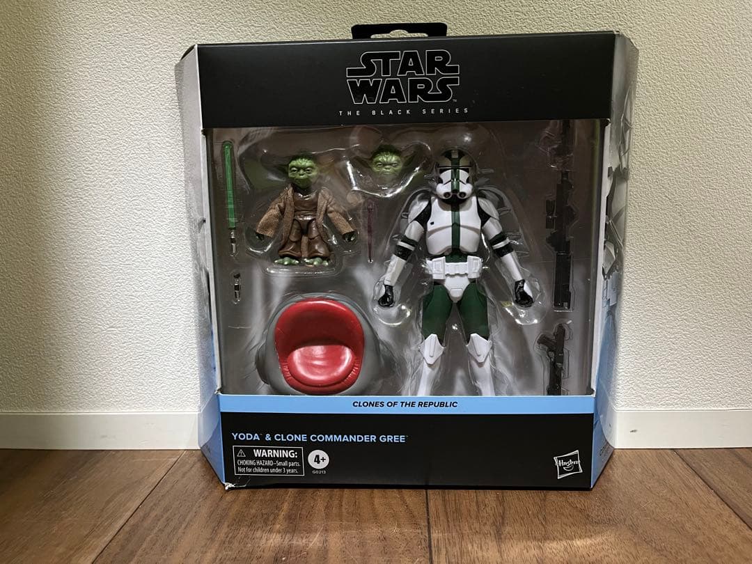 未開封　スターウォーズ　ブラックシリーズ　ヨーダ　と　コマンダーグリー