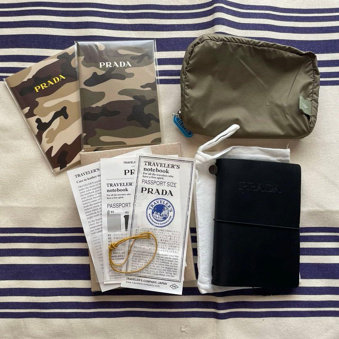トラベラーズノート PRADA パスポートサイズ