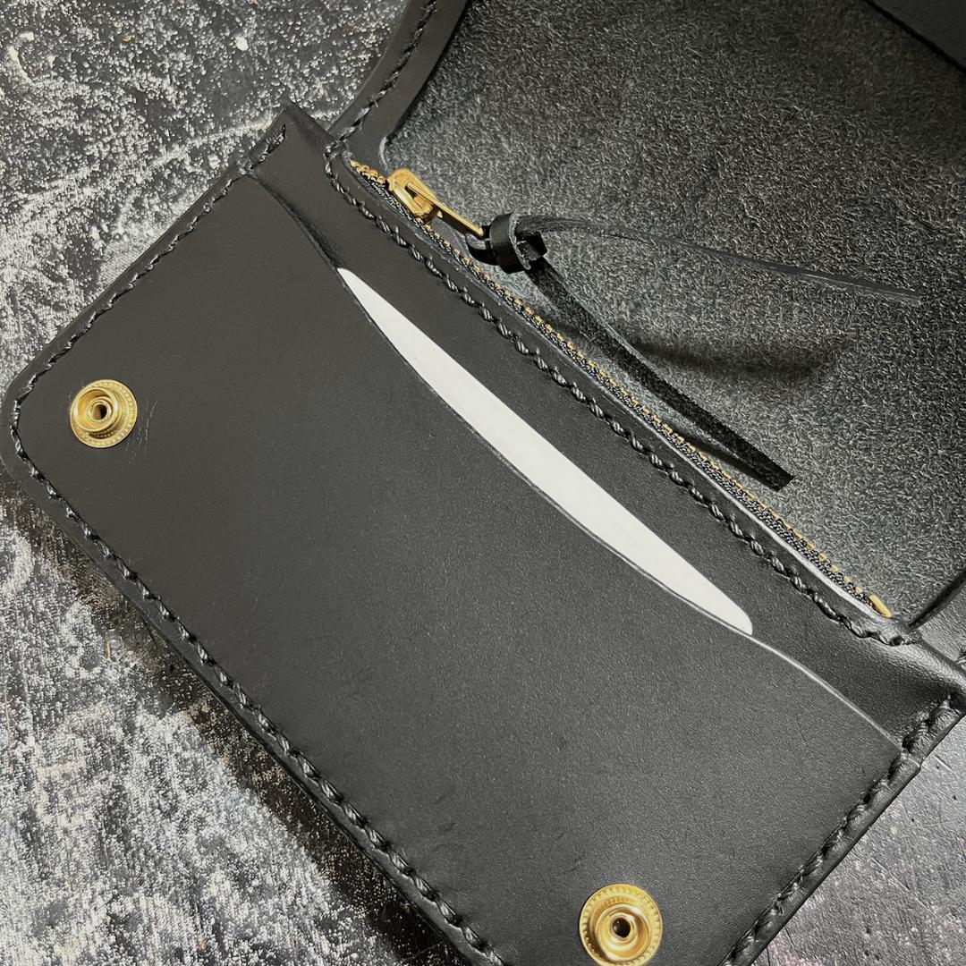 トラッカーウォレット ミドルトラッカーウォレット アポロコンチョ 3層 #339