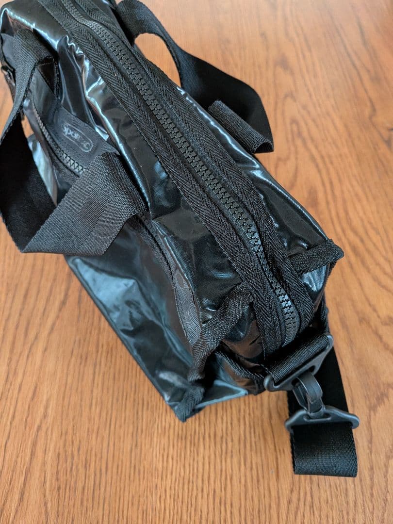 レスポートサックひとりっぷバイクボストン黒キョクヤ