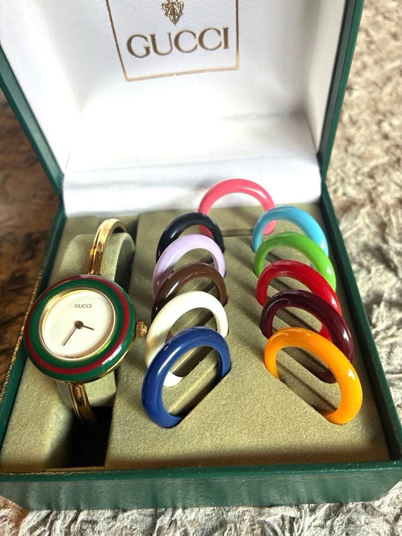 GUCCI チェンジベゼル 腕時計