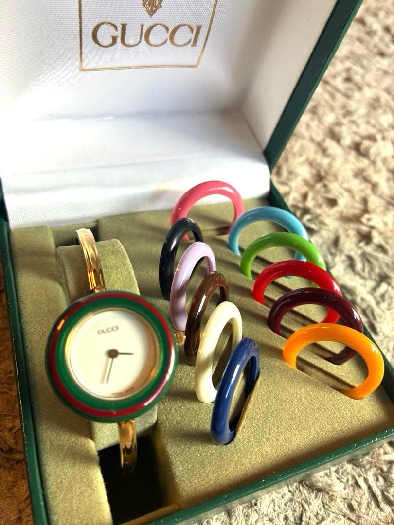 GUCCI チェンジベゼル 腕時計