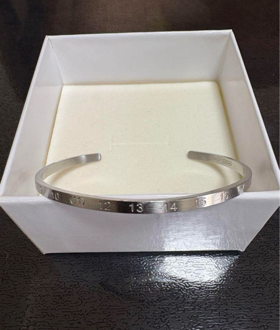 maiso margiela paris シルバー925バングルメゾンマルジェラ