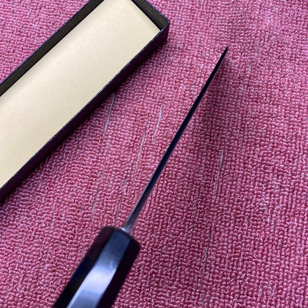 銀三　ケンムキ包丁、剥き物包丁　180㎜ 6寸