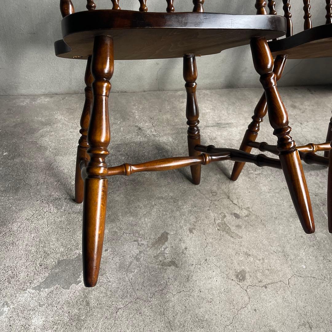 飛騨家具　ウィンザーチェア　2脚セット