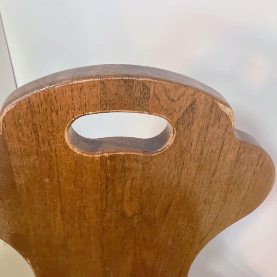 木製　ダイニングチェア　2脚セット　デザインチェア　アームレスチェア　椅子