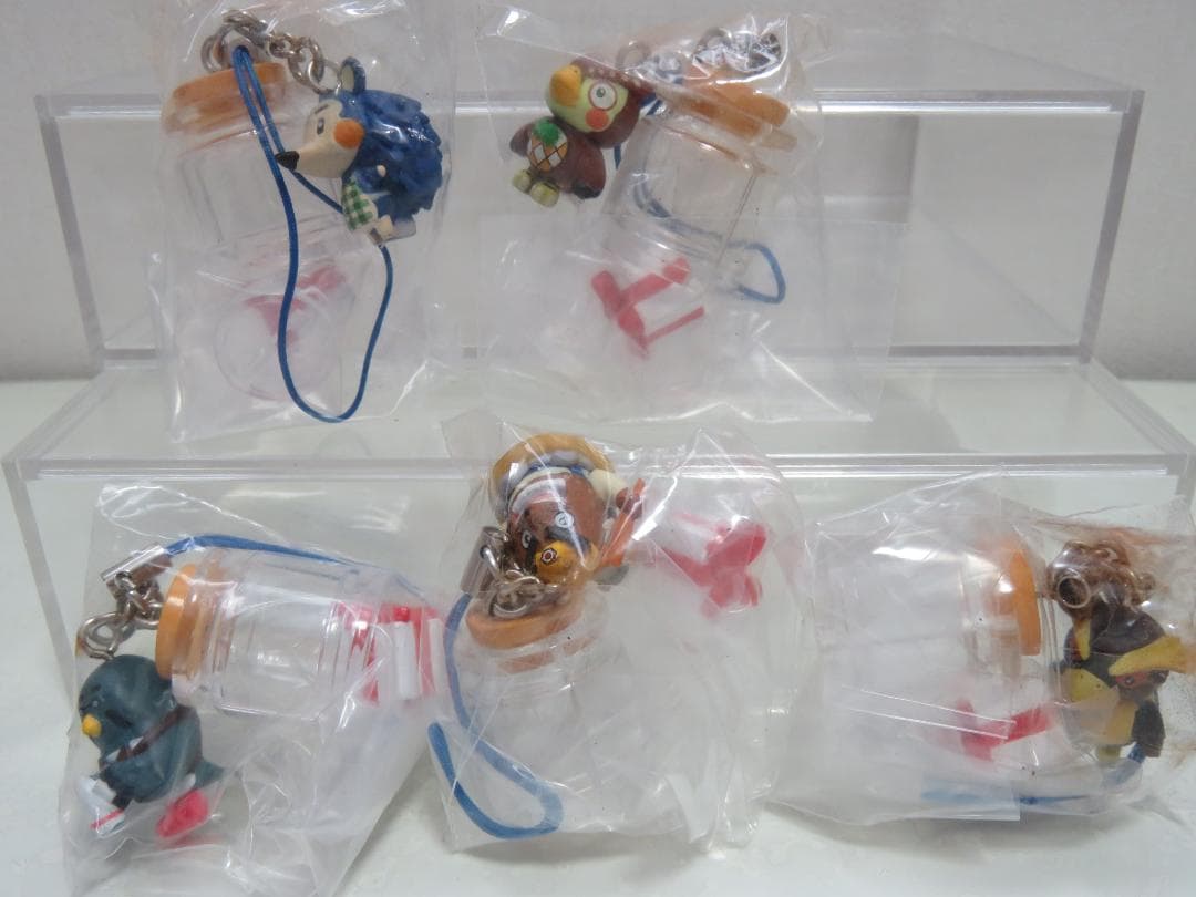 どうぶつの森 劇場版 ストラップ 5種 5個セット　サビあり