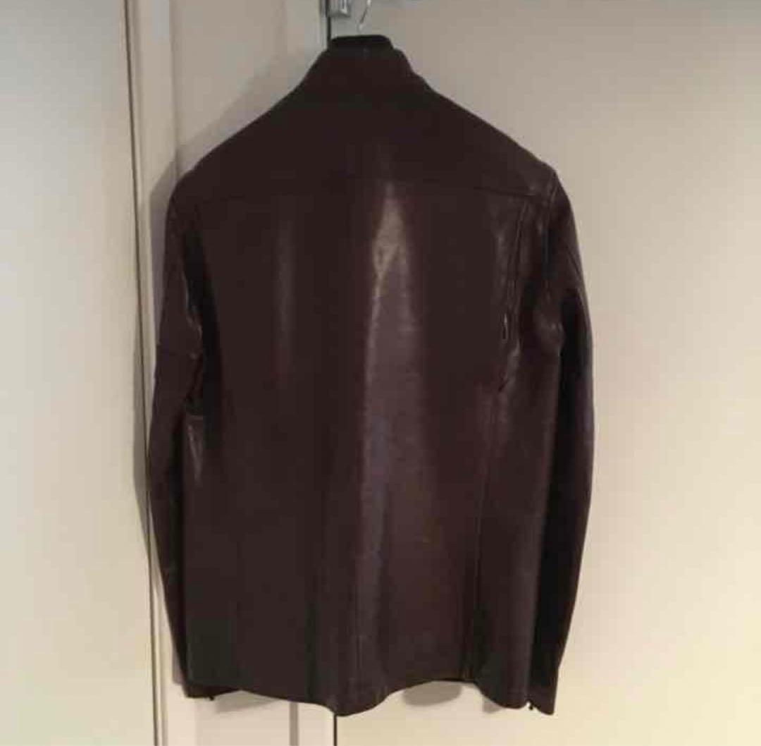 A.P.C. ライダース 革ジャン 茶色 Lサイズ