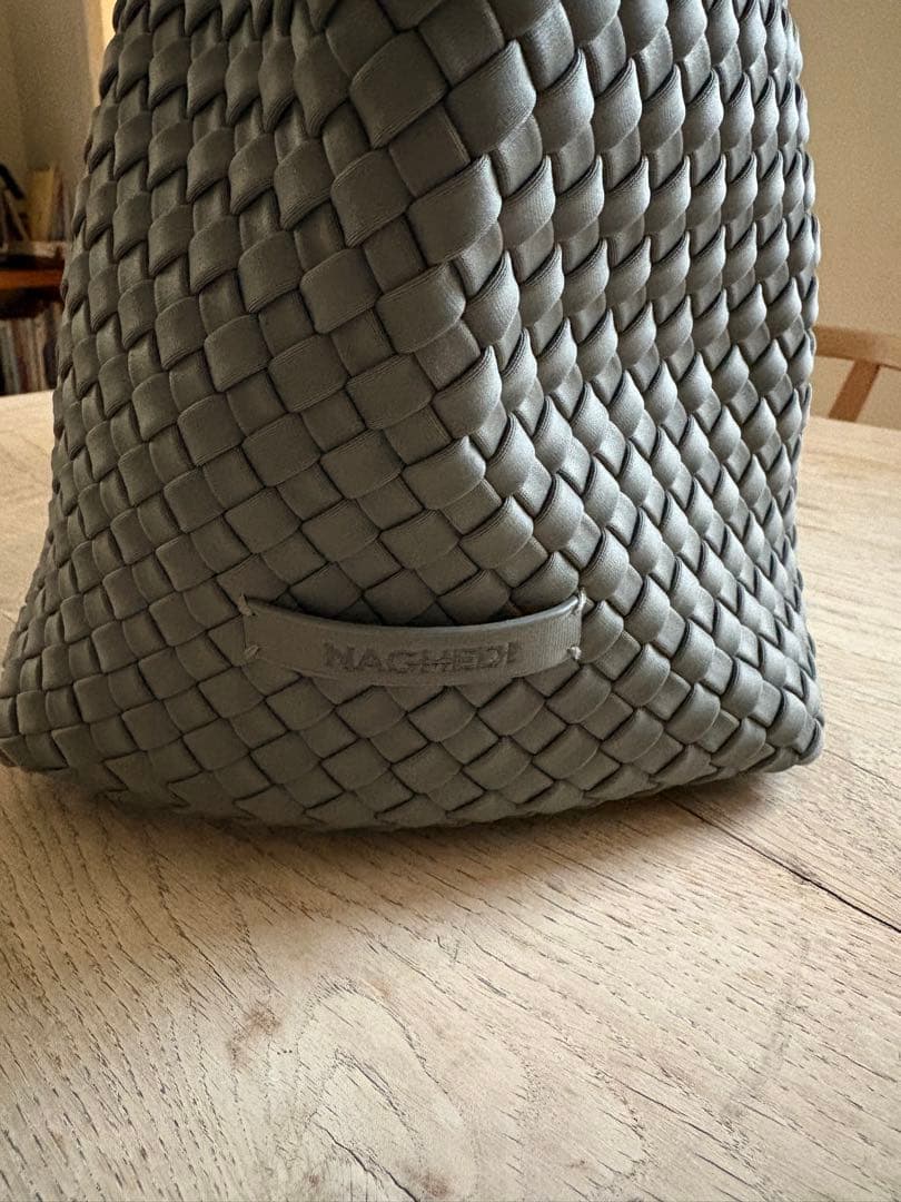 NAGHEDI グリーントートバッグ Mサイズ