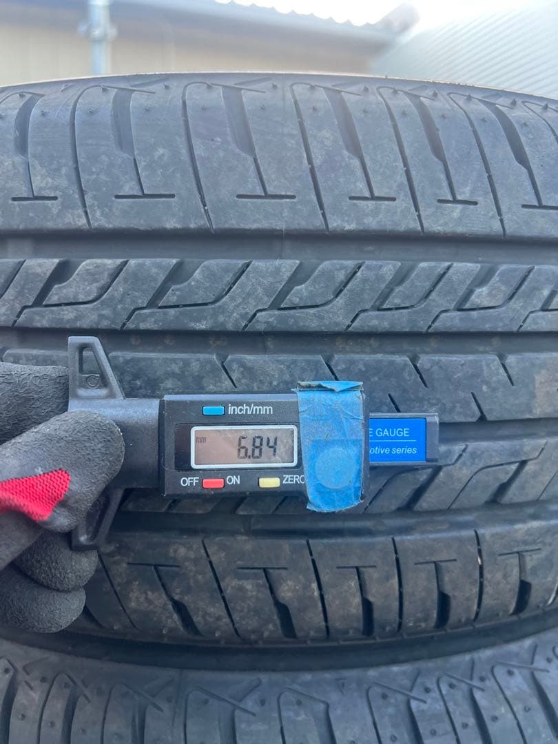 ブリヂストン　セイバーリング　sl201 205/55r16 25年製　バリ山