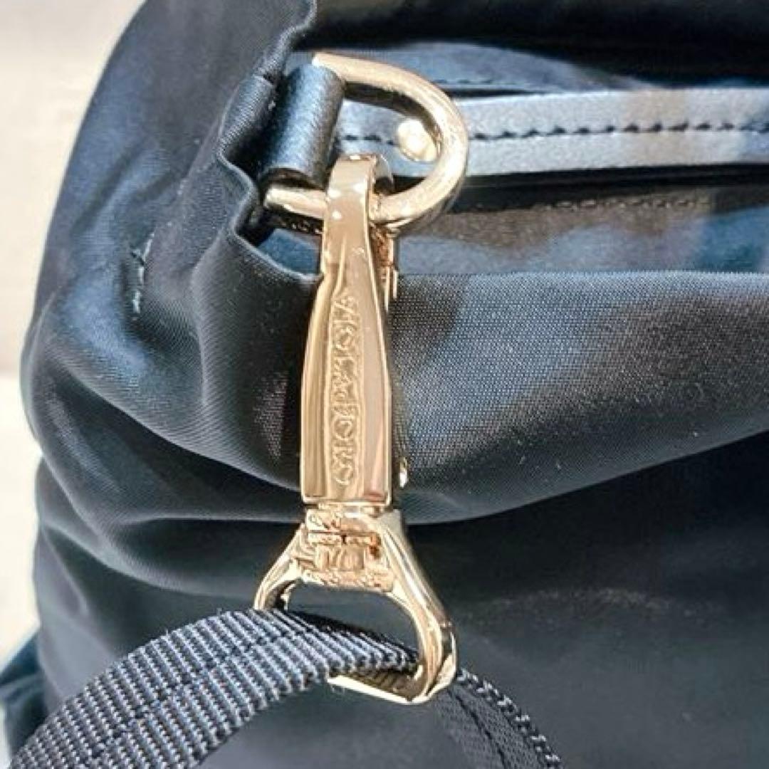 【極美品】VIOLAd’ORO BIANCA トートバッグ S 2WAY 黒