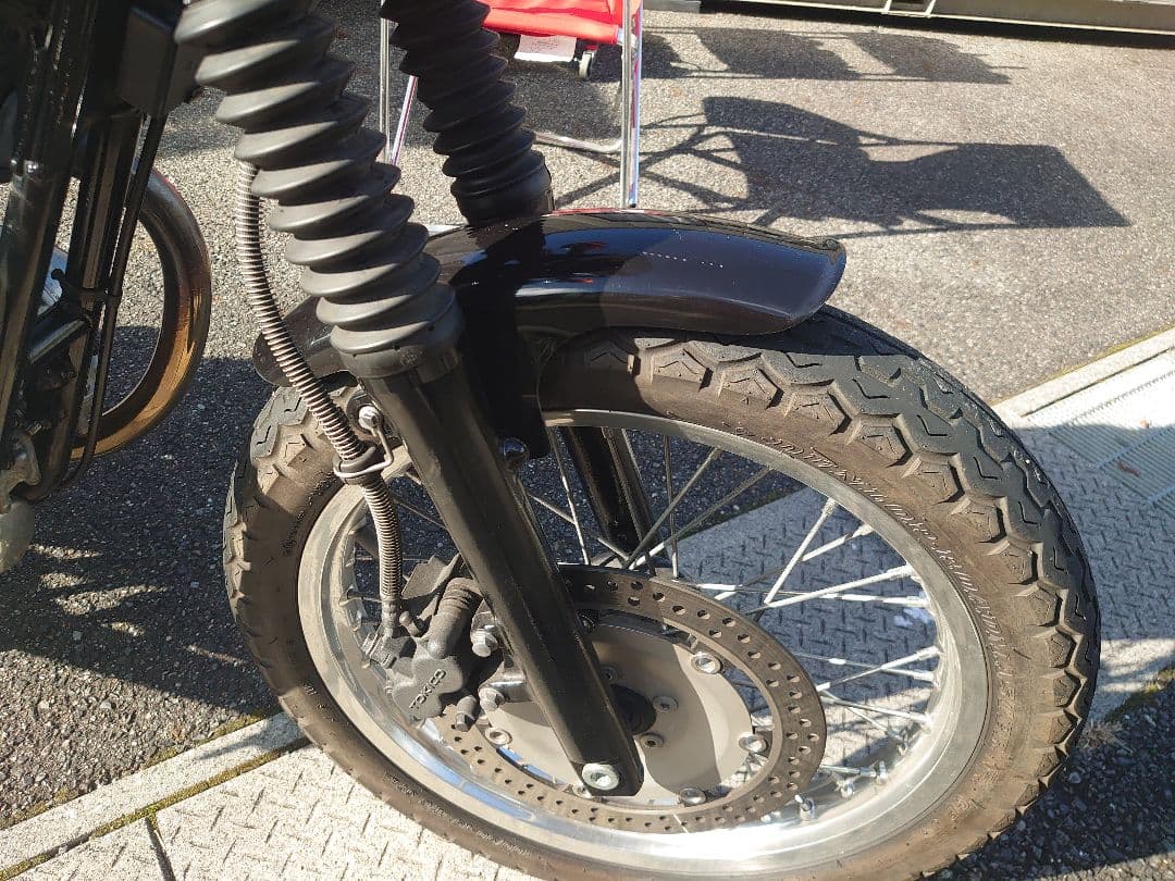 w650 社外フェンダー前後テールランプ付き