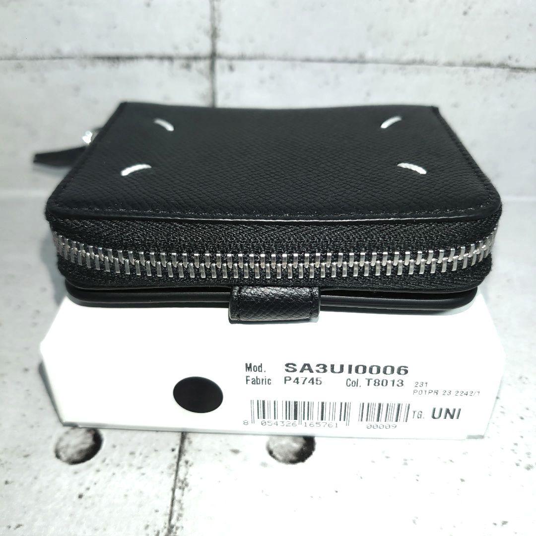 未使用　メゾンマルジェラ　4ステッチ　二つ折りケース　SA3UI0006