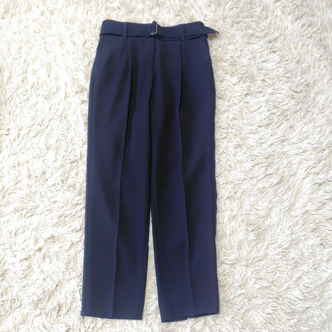 【美品♡カラーレス】プラステ　バックサテンストレッチ　パンツスーツ　セットアップ