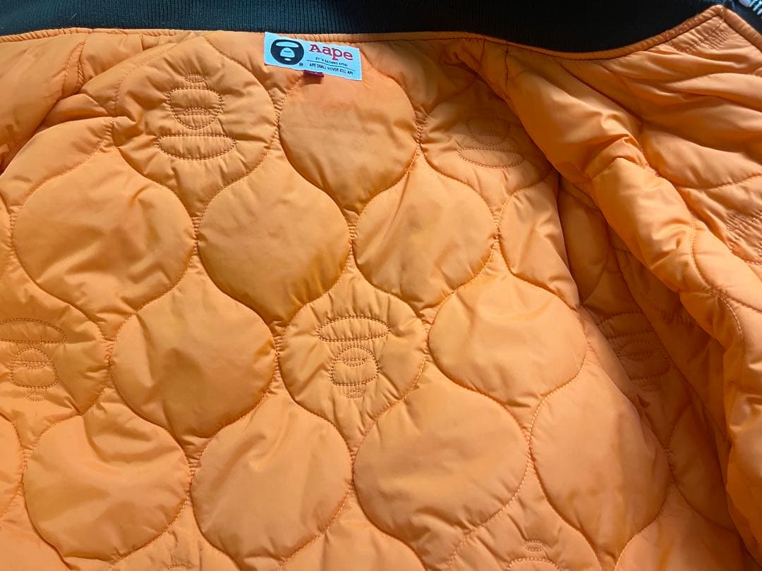 A BATHING APE MA-1ジャケット カモフラージュ