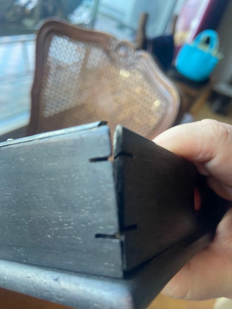 木製ミラーとブラシセット