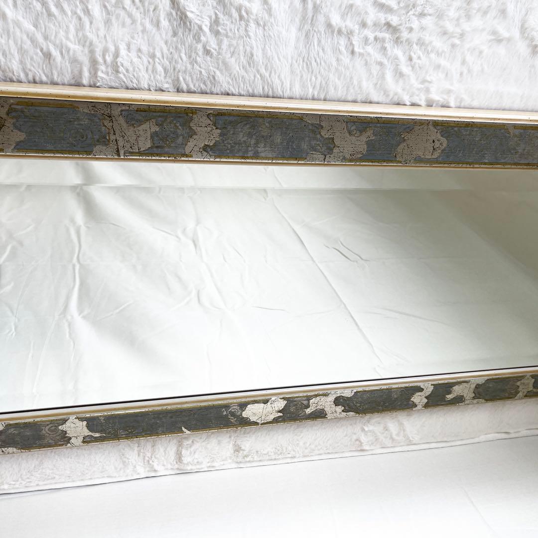 ✨イタリア製✨ウォールミラー 八角形 壁掛け鏡