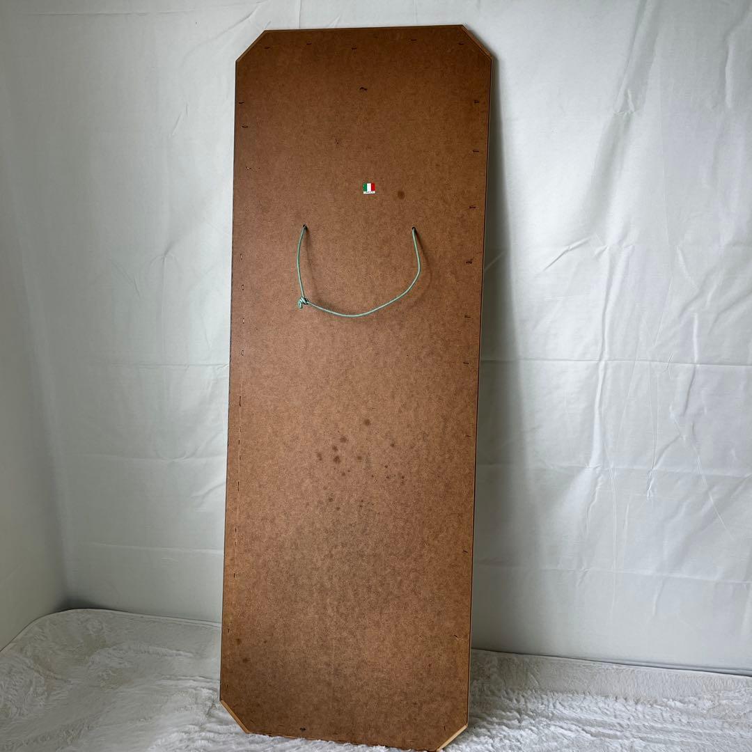 ✨イタリア製✨ウォールミラー 八角形 壁掛け鏡