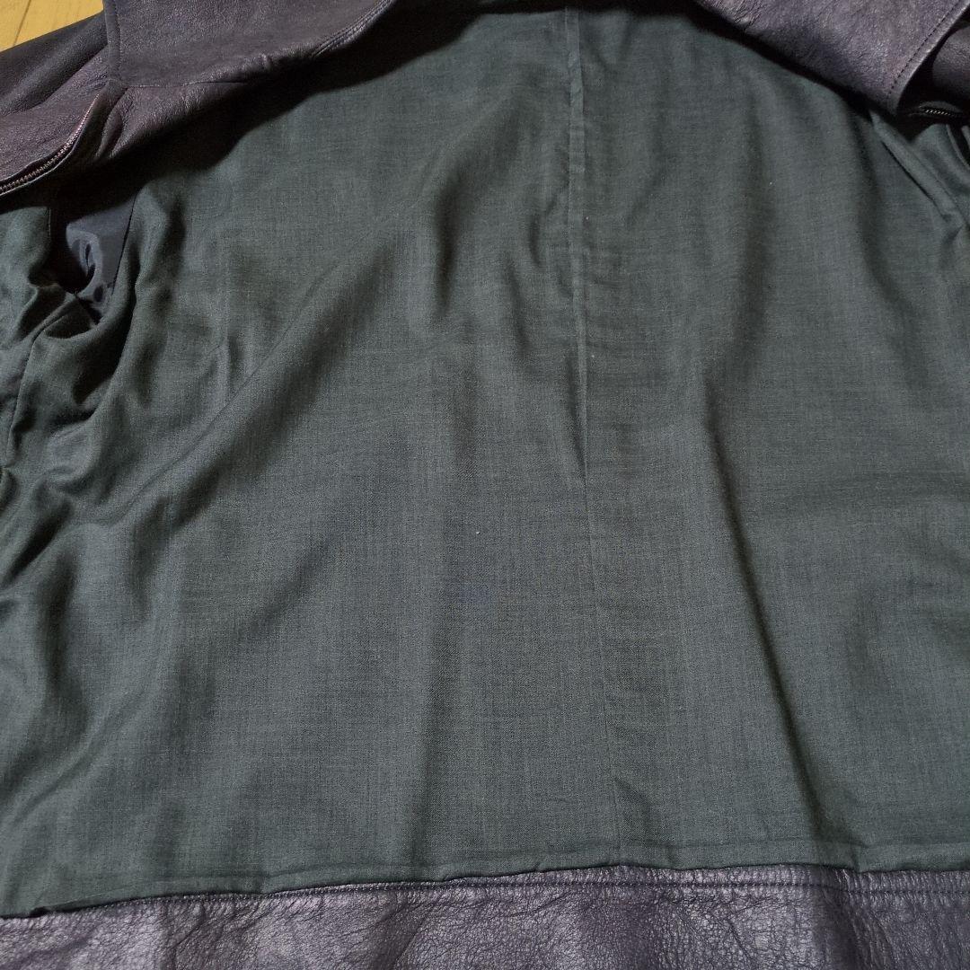 【aokichi】theory 黒レザージャケット