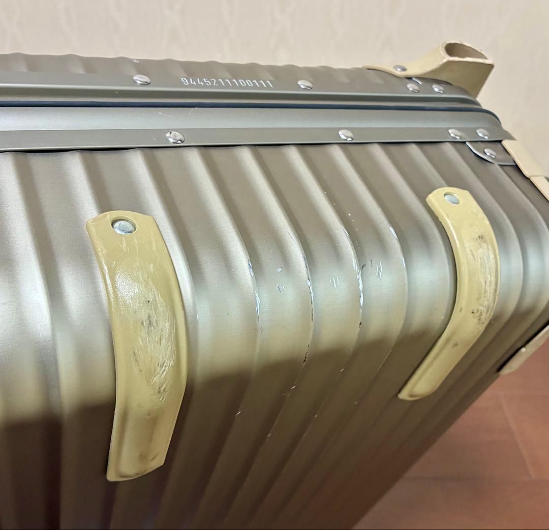 廃盤 RIMOWA リモワ トパーズ プレミアム 35L 機内持込 2輪