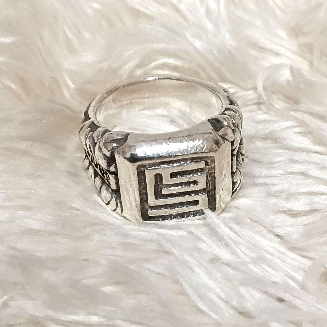 S/DOUBLE BILL WALL LEATHER シルバーリング