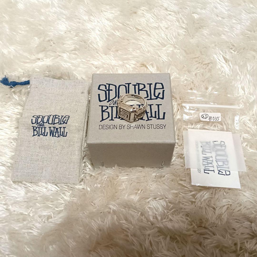 S/DOUBLE BILL WALL LEATHER シルバーリング