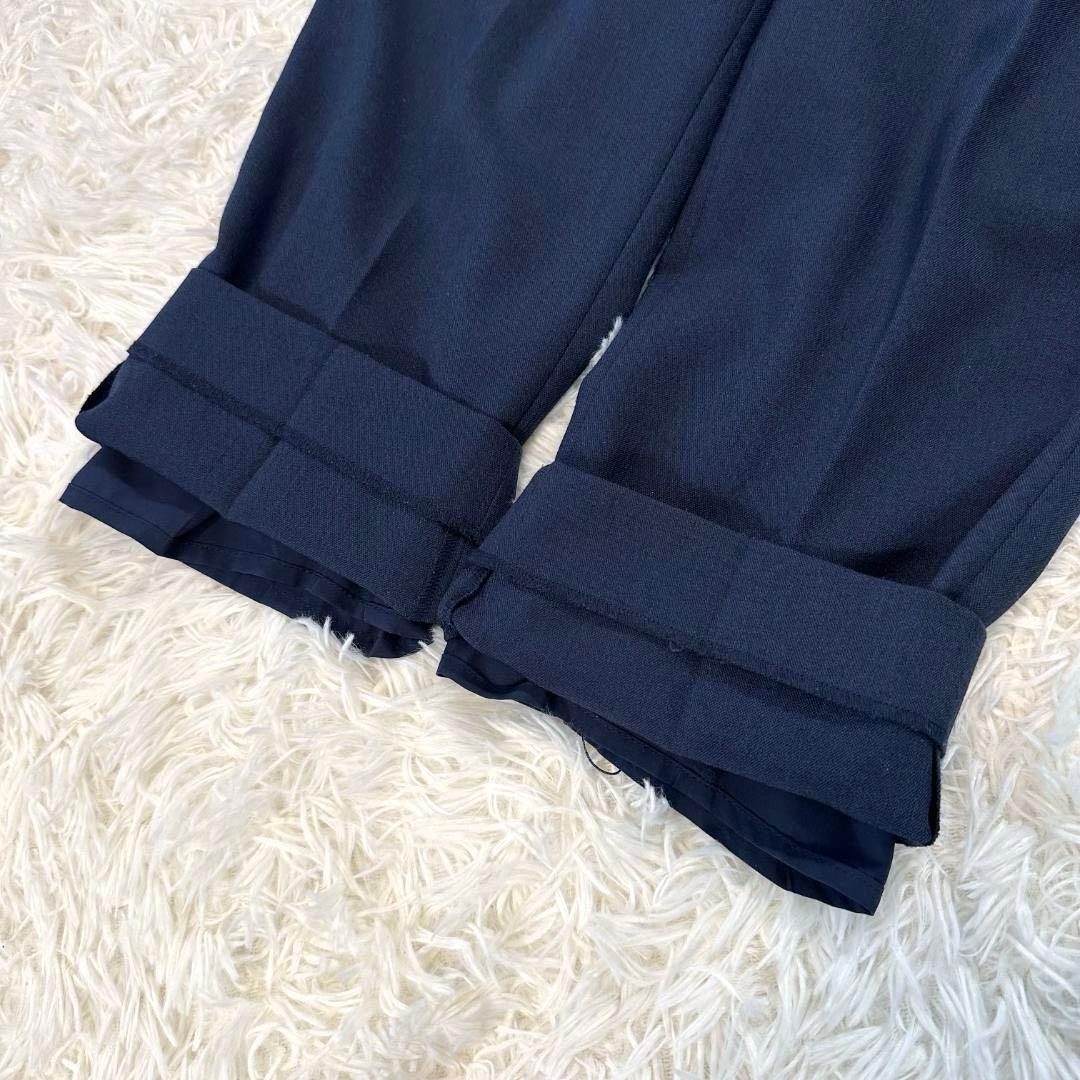 INDIVI パンツスーツ　ウールライクテーラードジャケット　定価4.5万