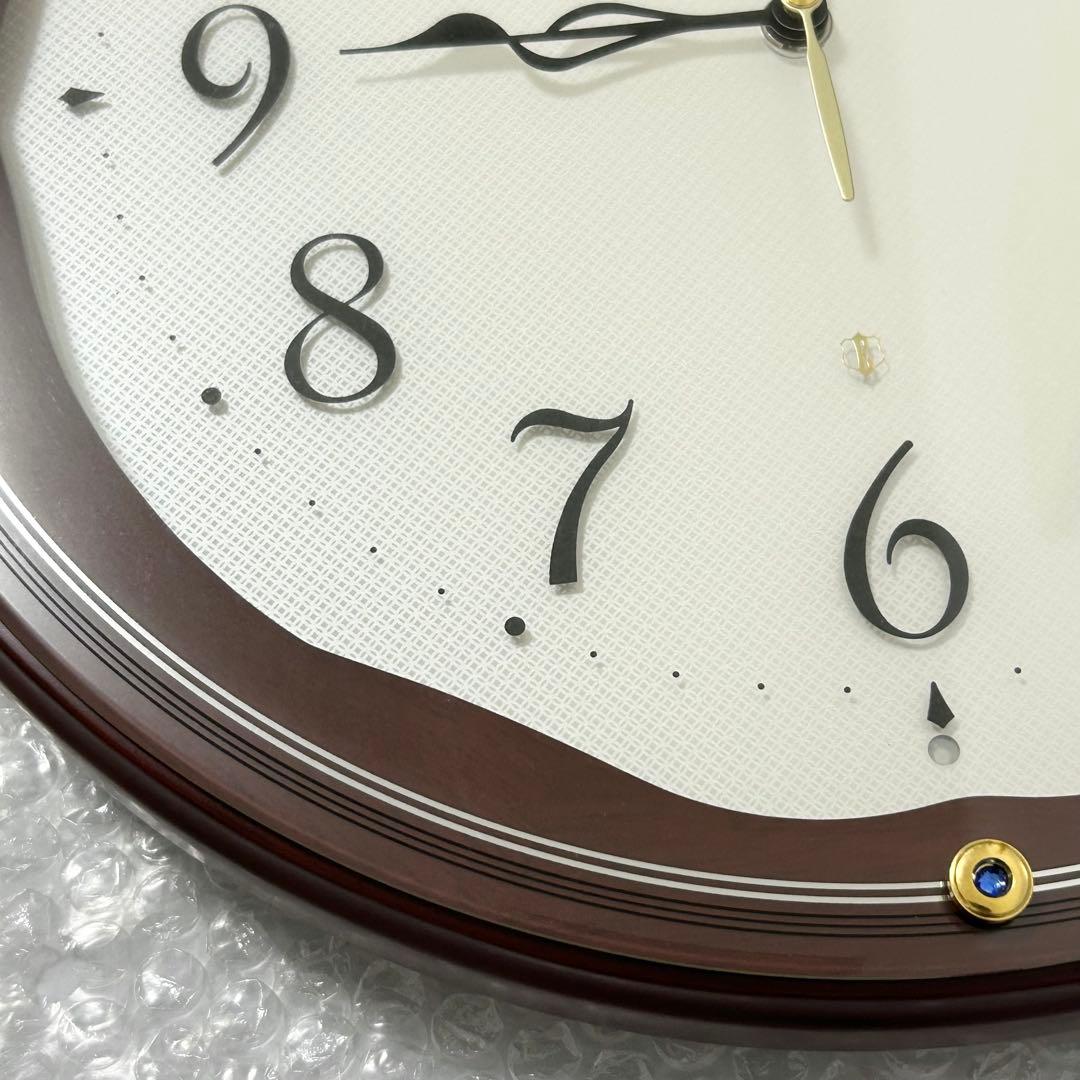 極美品✨ SEIKO EMBLEM 掛け時計 電波時計 スイープ HS551B